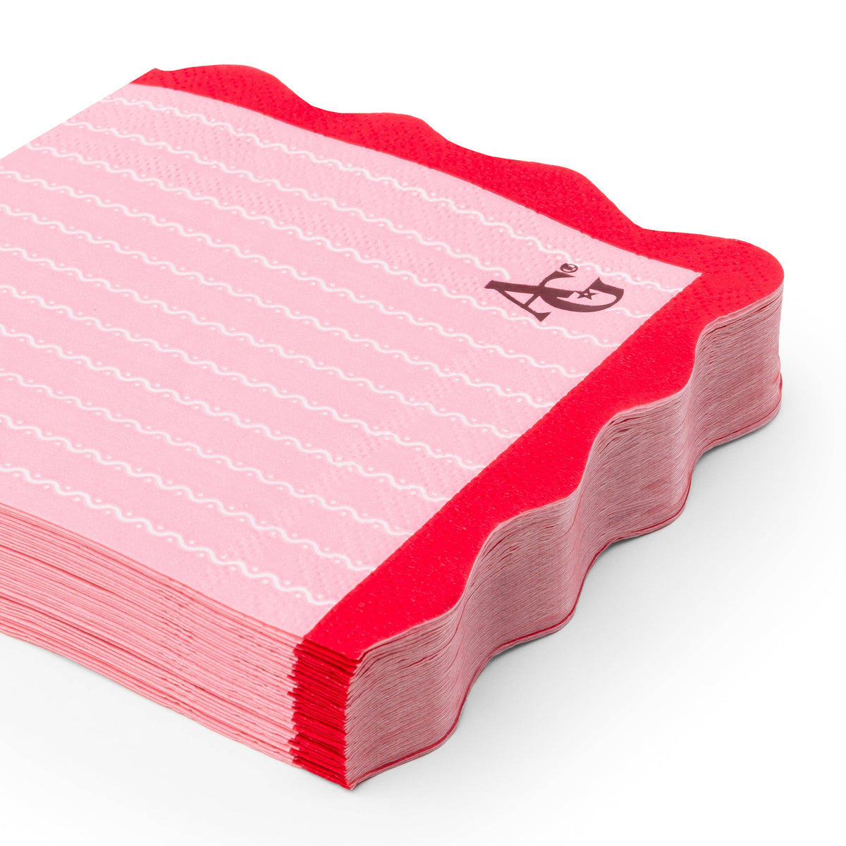 AMERICAN GIRL® X BONJOUR FETE PINK LOGO SMALL NAPKINS