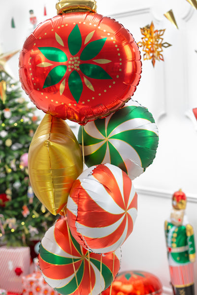 Foil Balloon Christmas Bauble