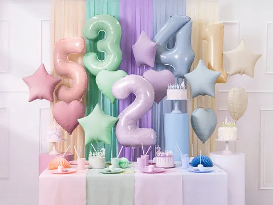 Foil Balloon Star Pink