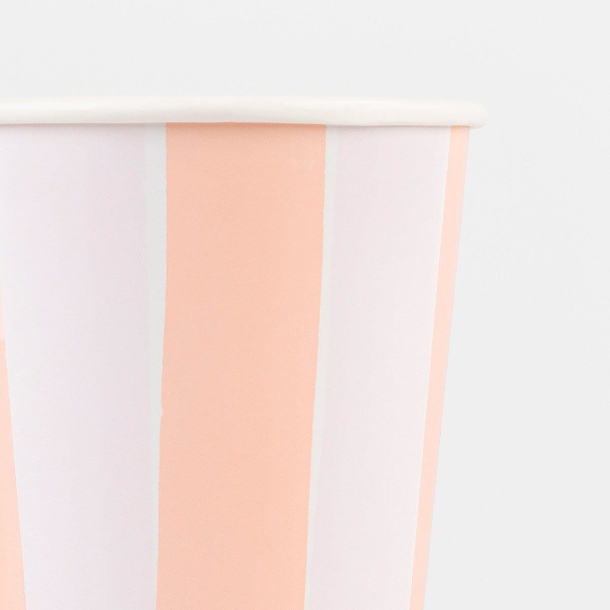 Pastel Stripe Cups (x 8)