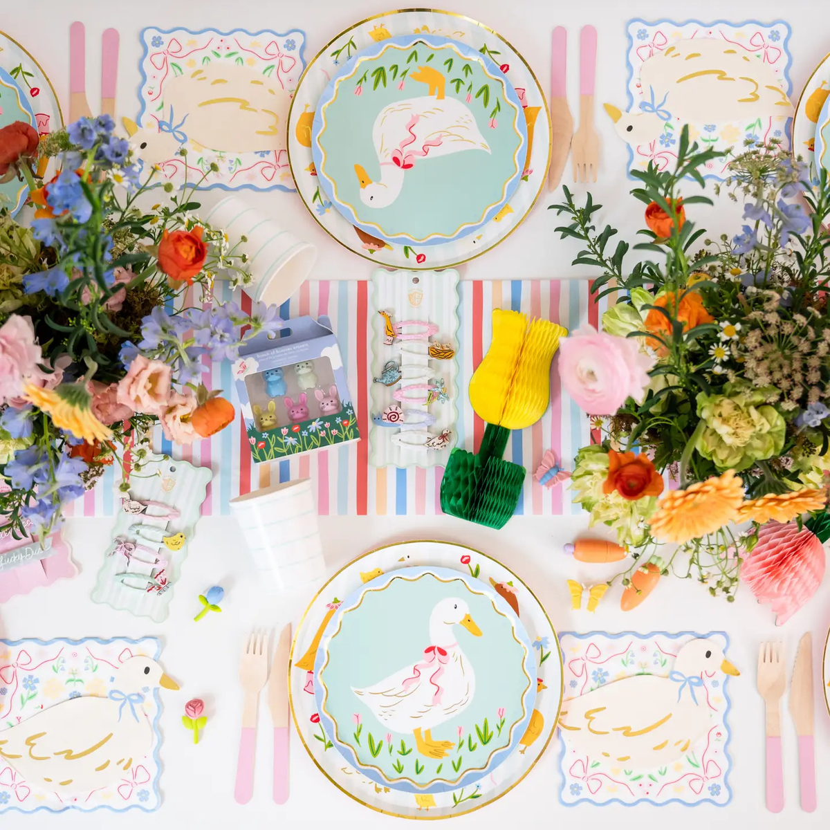 Silly Goose Goose Large Napkins