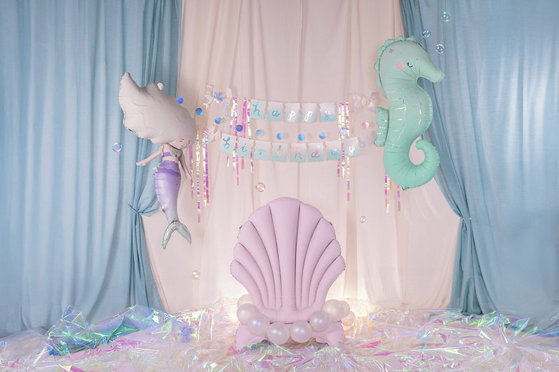 Foil Balloon Seahorse, 47x98 cm, mix