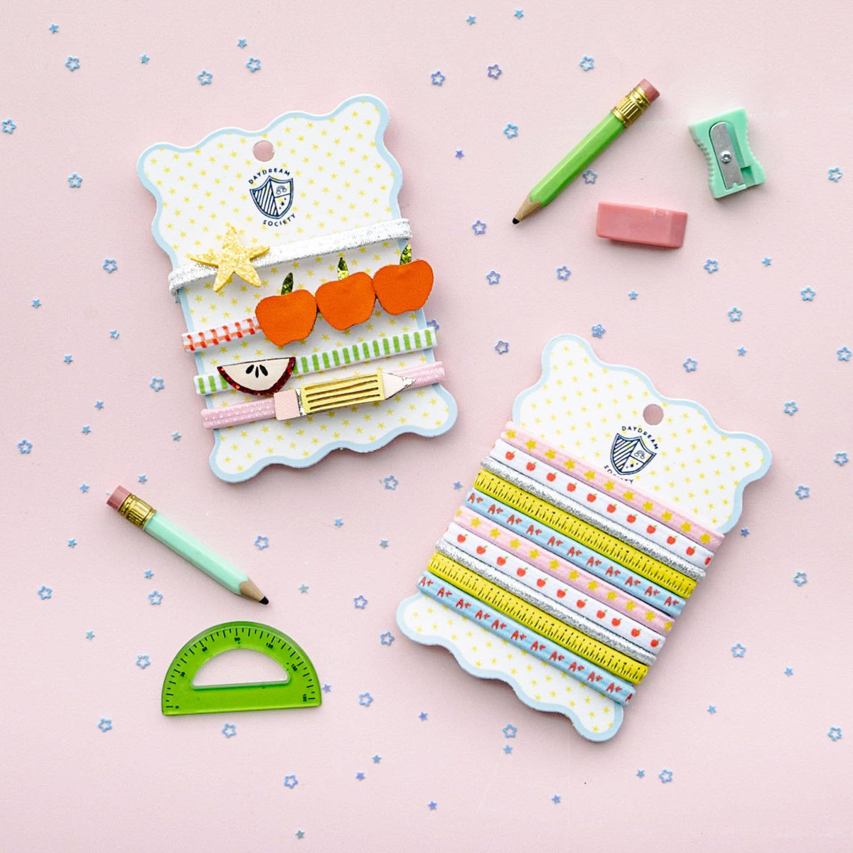 Smarty Pants Printed Pack of 10 Hair Tie Set