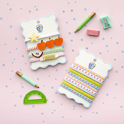 Smarty Pants Printed Pack of 10 Hair Tie Set