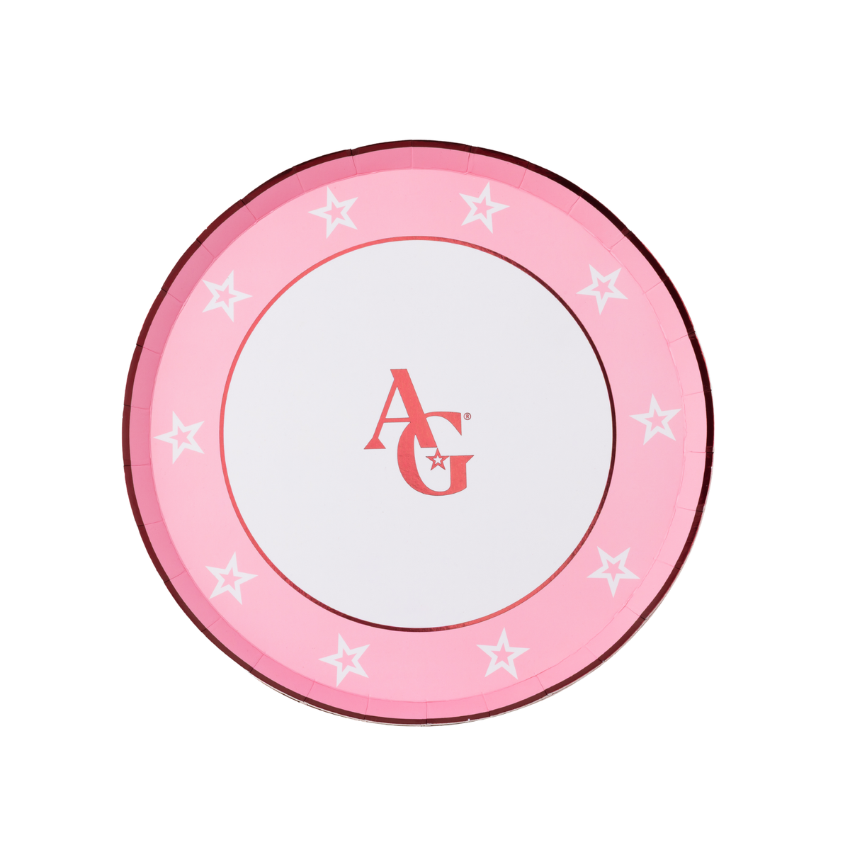 AMERICAN GIRL® X BONJOUR FETE PINK LOGO SMALL PLATES