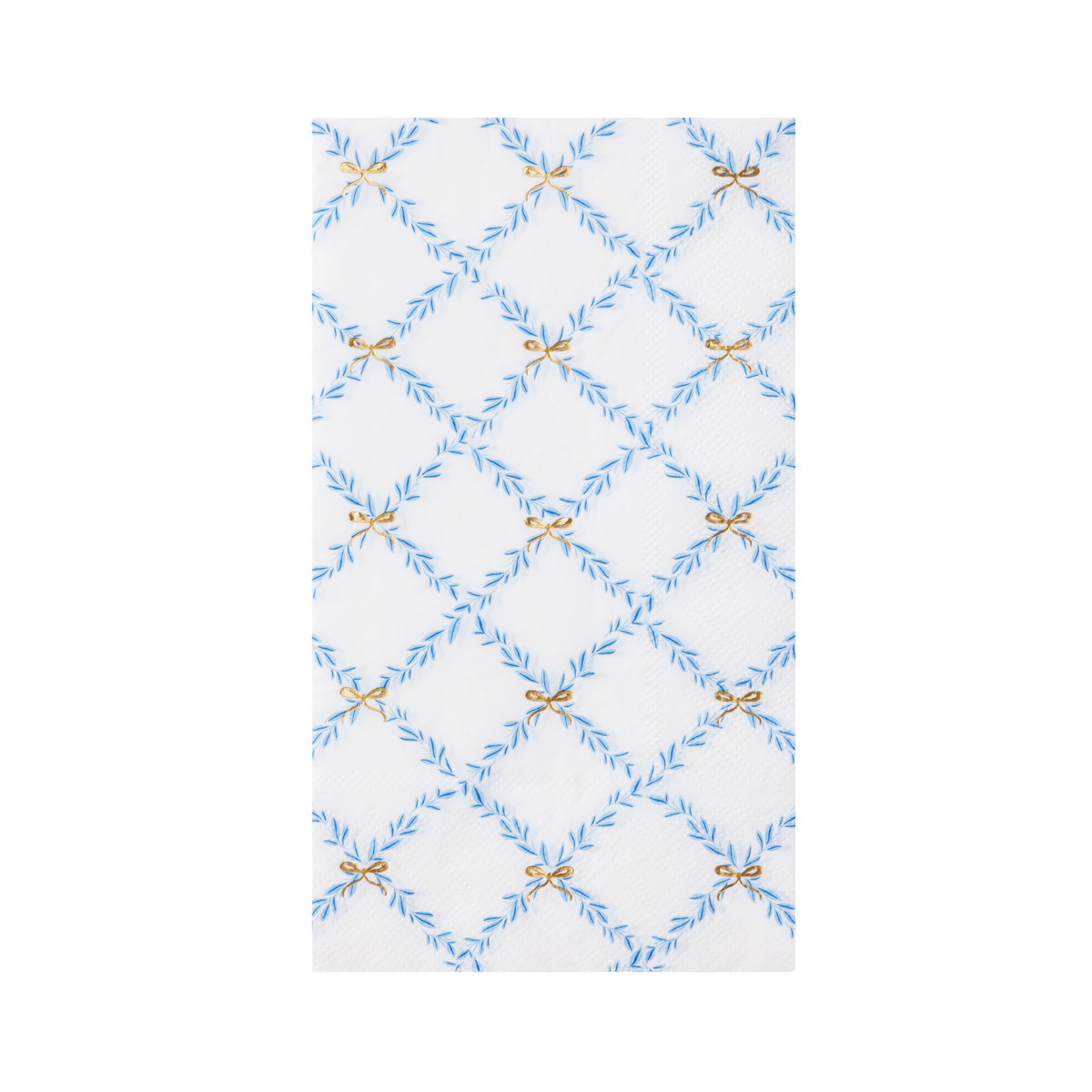 SKY BLUE TRELLIS GUEST TOWELS