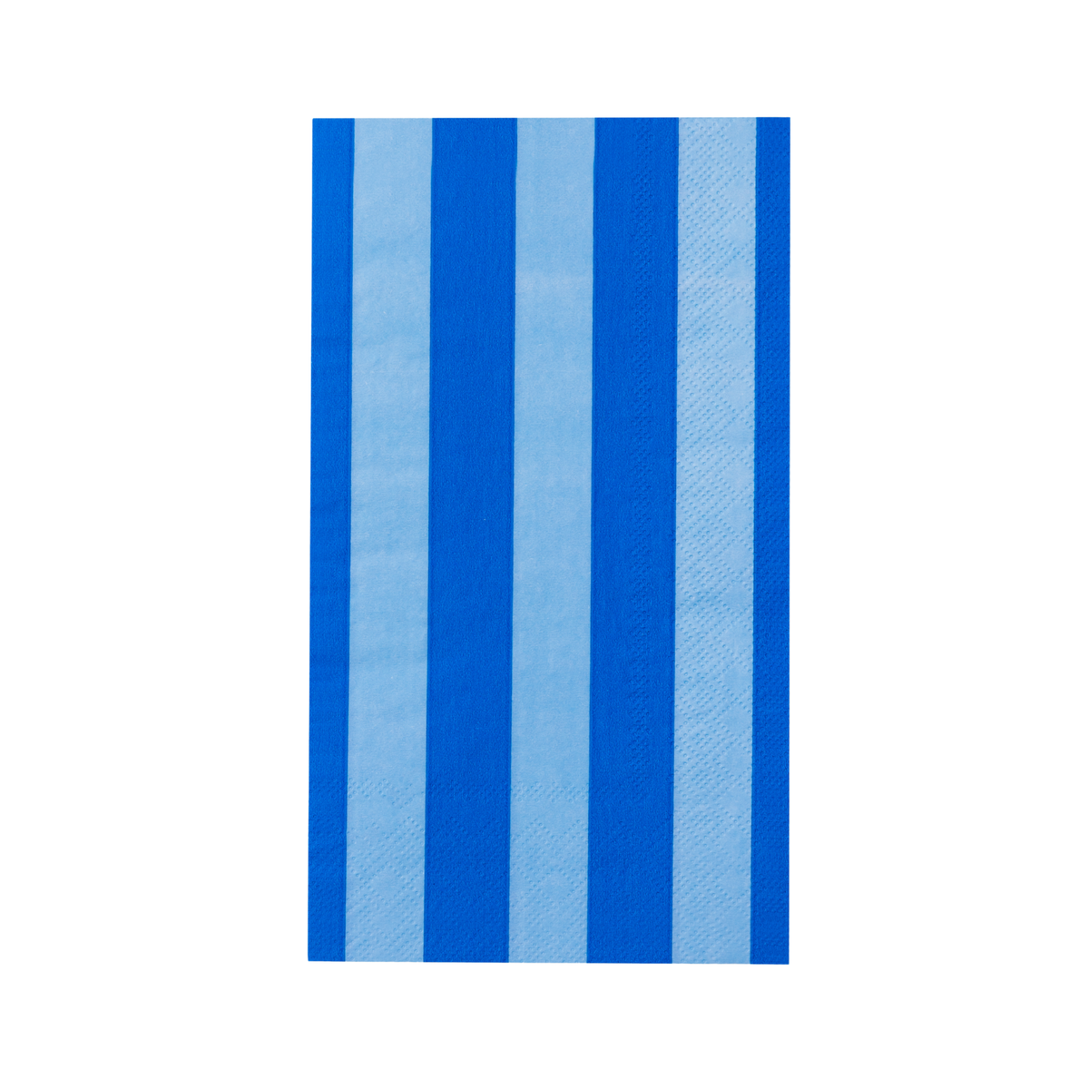 LIGHT & DARK BLUE SIGNATURE CABANA STRIPE GUEST TOWELS