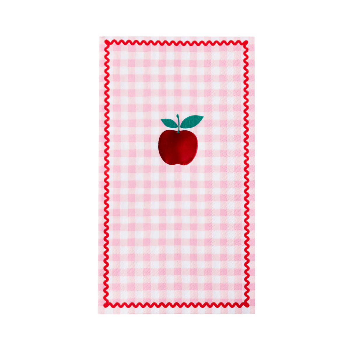 GINGHAM APPLE GUEST TOWELS
