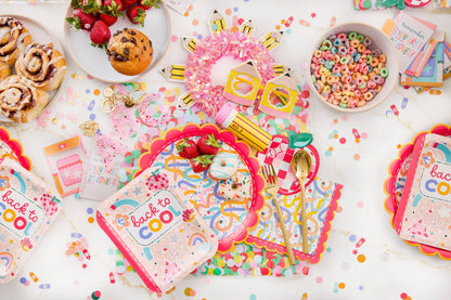 Disco Apple Paper Dessert Napkins (5" / 20 ct)