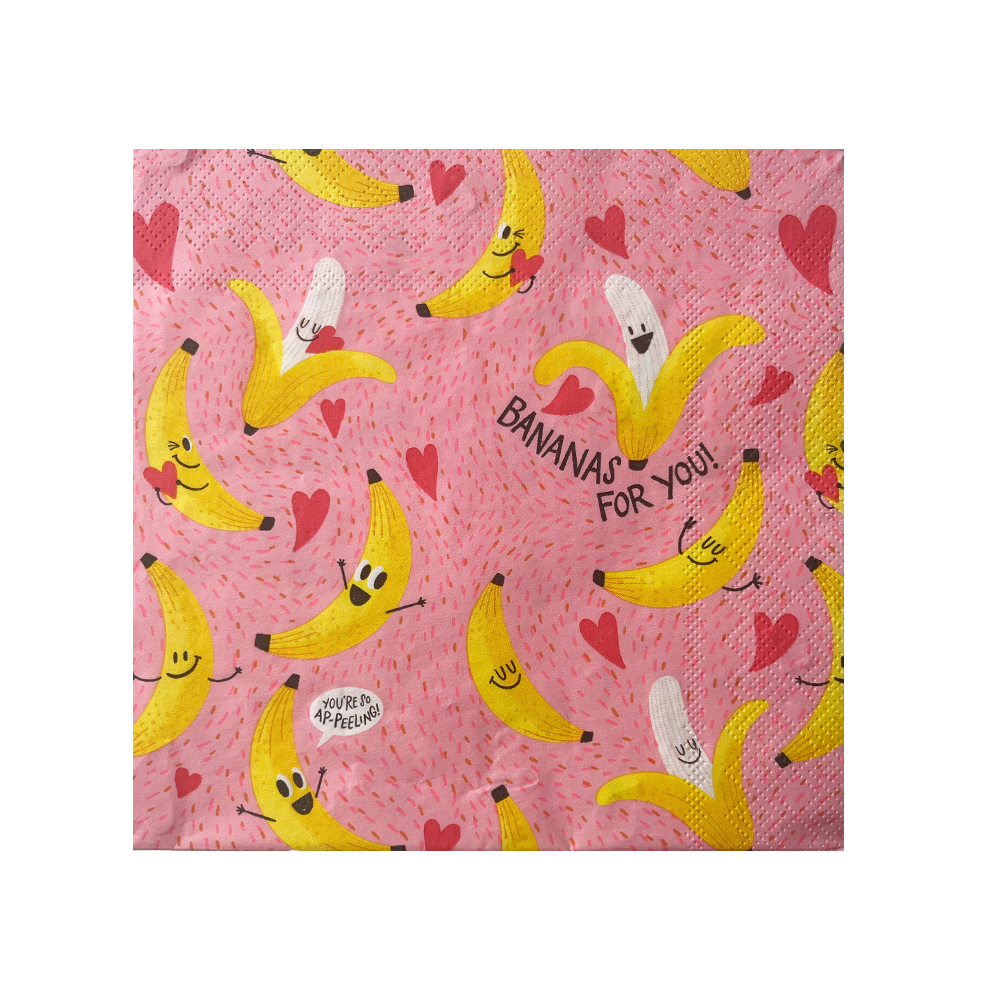 Bananas For You Large Napkins