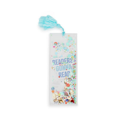 Book Club "Readers Gonna Read" Confetti Bookmark