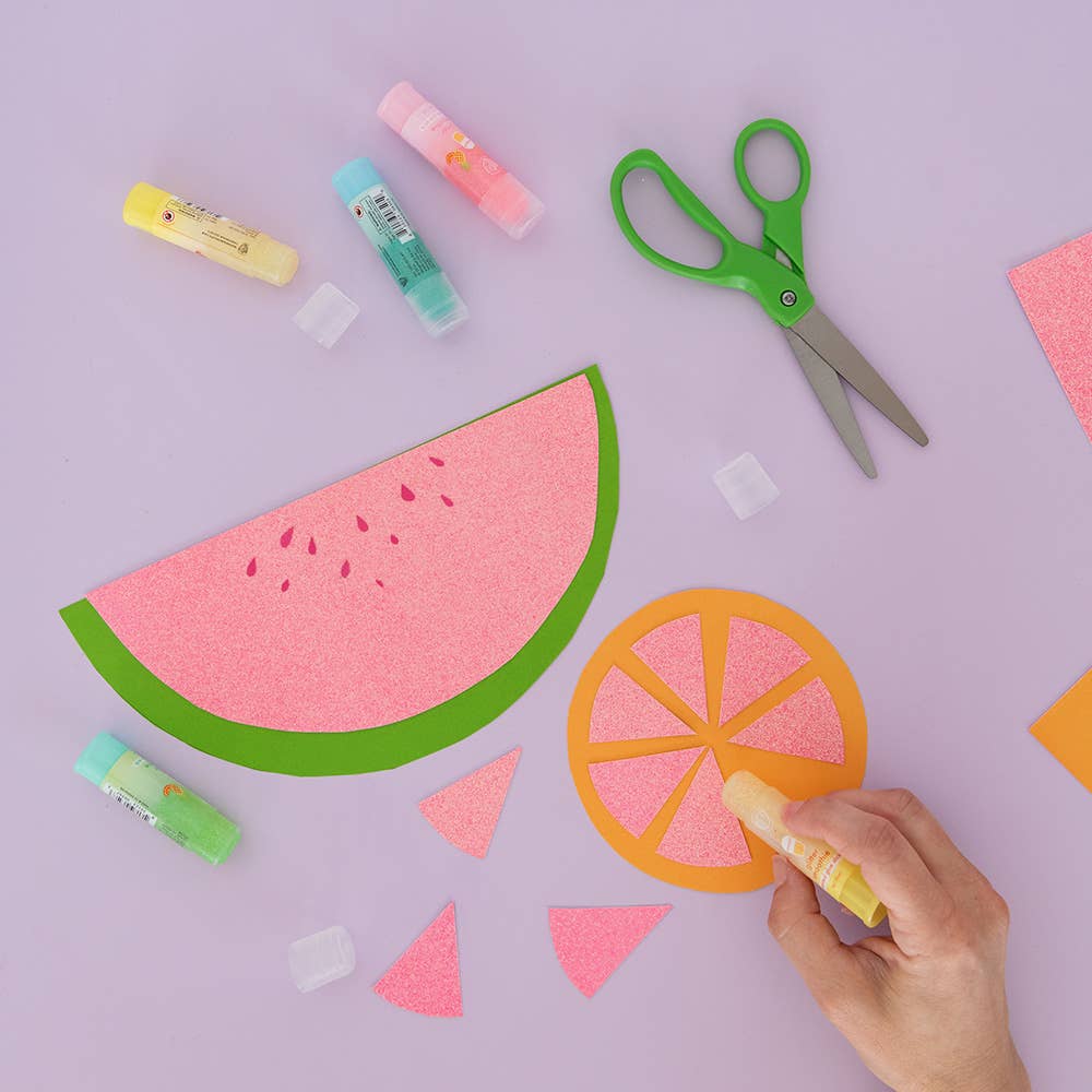 Arts & Crafts Glitter Smoothie Glue Stick