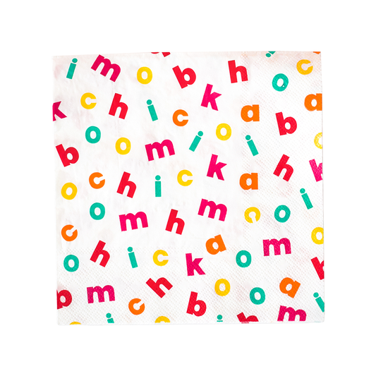 Chicka Chicka Boom Boom Large Napkins