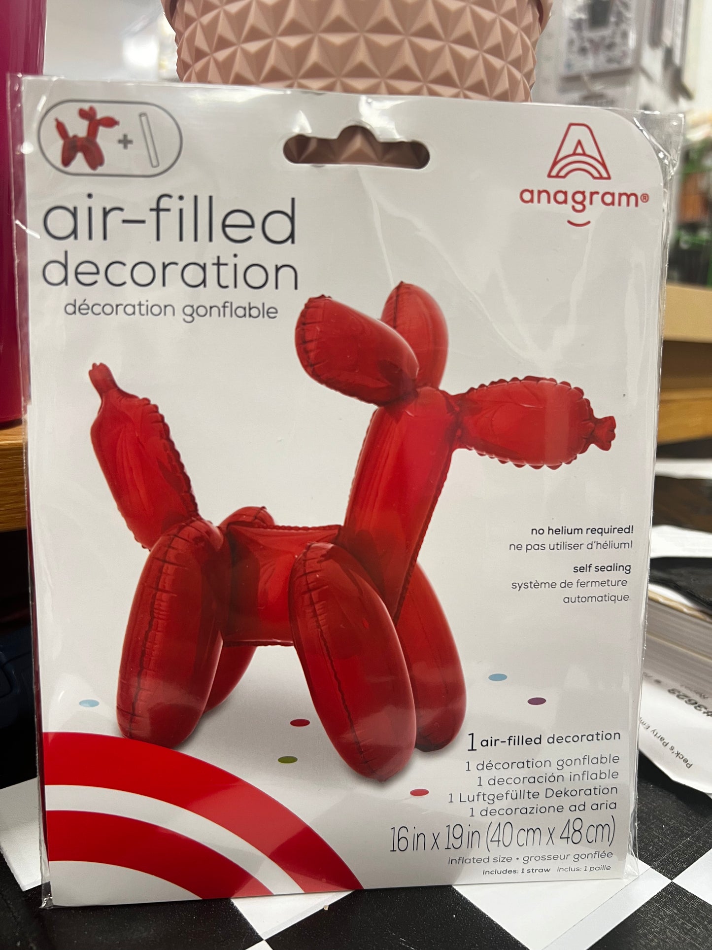 16" Air-filled decoration