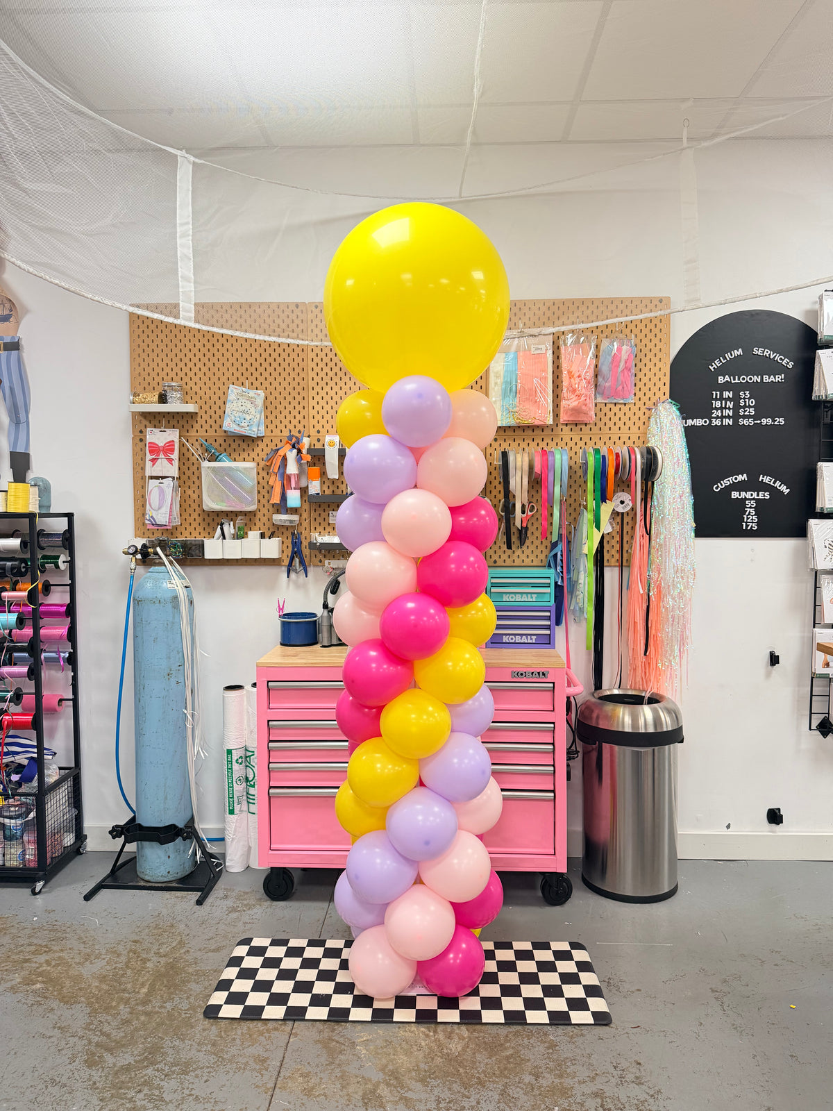 Custom Balloon Column- Classic Styling