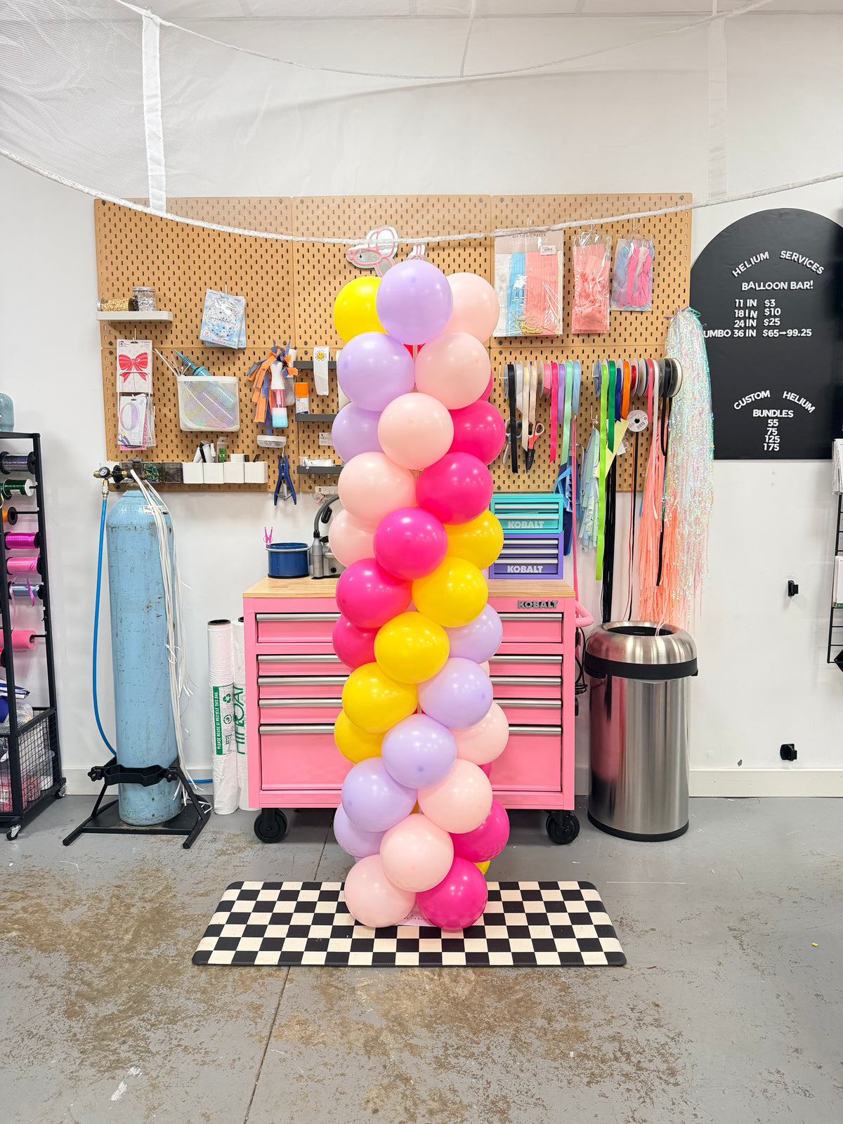 Custom Balloon Column- Classic Styling