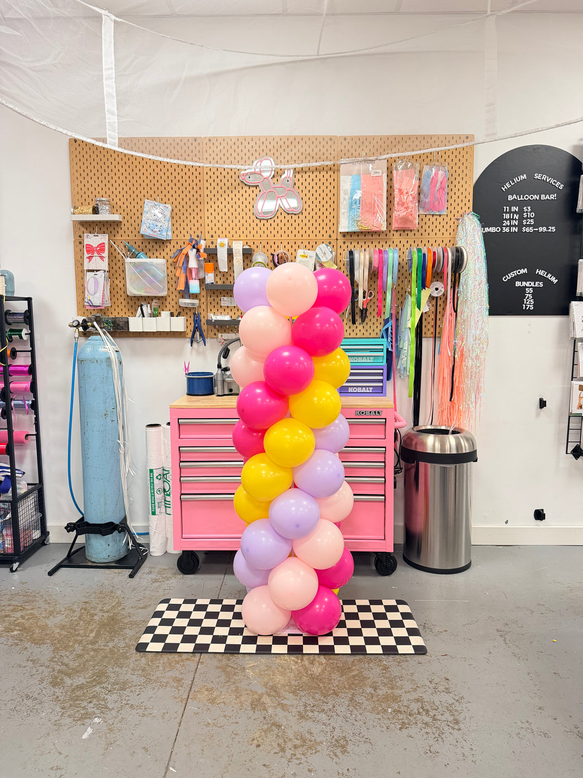 Custom Balloon Column- Classic Styling