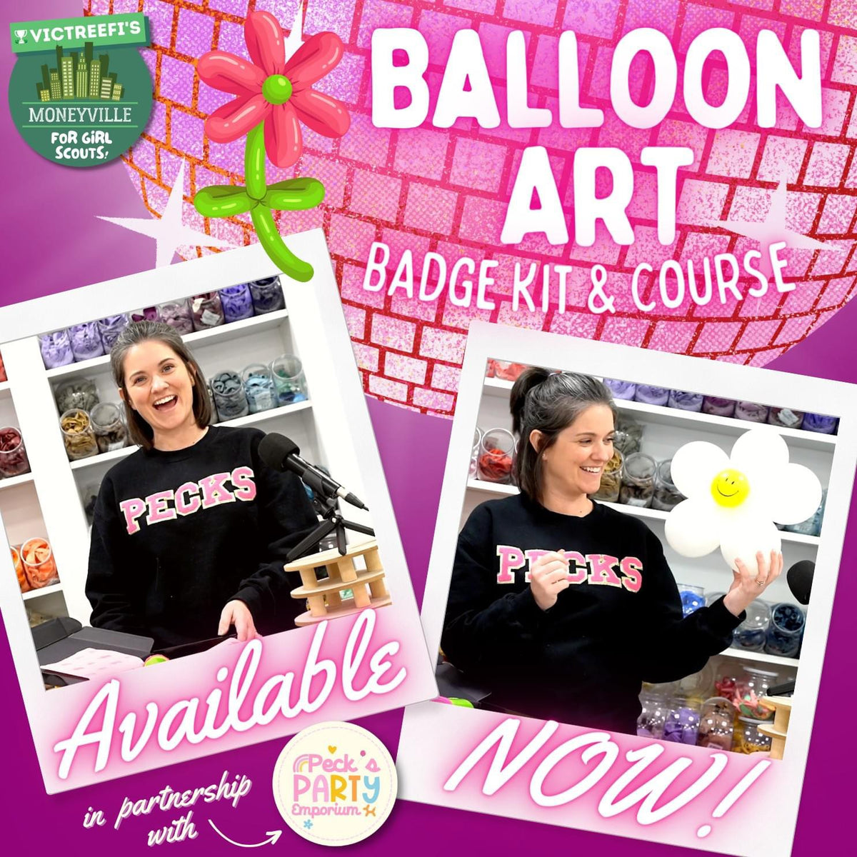 Daisy Balloon Art Kit