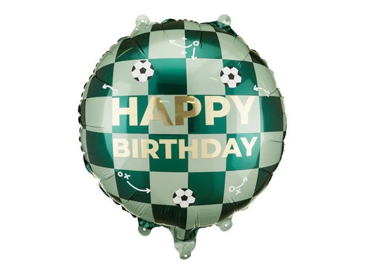 Foil Balloon Happy Birthday with Balls