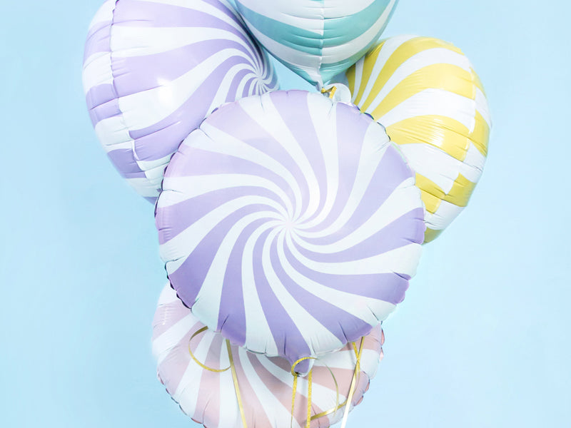 Foil Balloon Candy, Light Lilac
