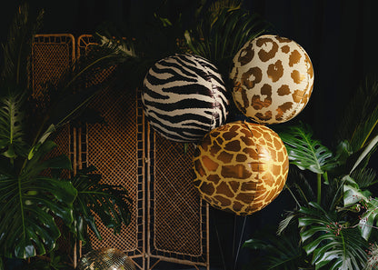 Foil Balloon Giraffe Spots Ball