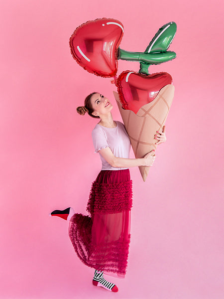 Cherry Foil Balloon