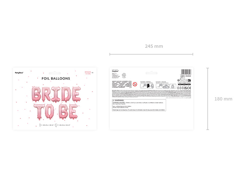 Bride to Be Foil Balloon