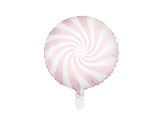Foil Balloon Candy, Light Pink