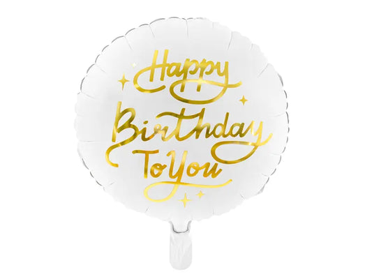 Foil Balloon Happy Birthday To You (35CM)