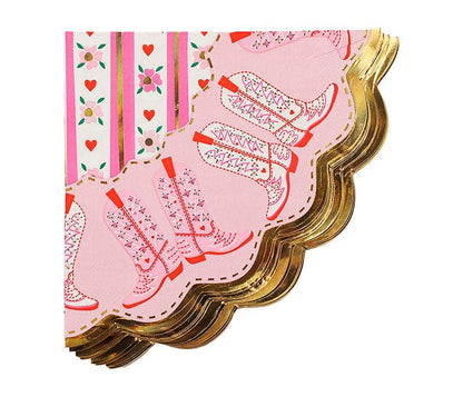 Boot Scoot Blooms Napkins