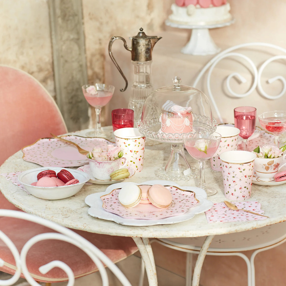 Laduree Marie-Antionette Dinner Plates