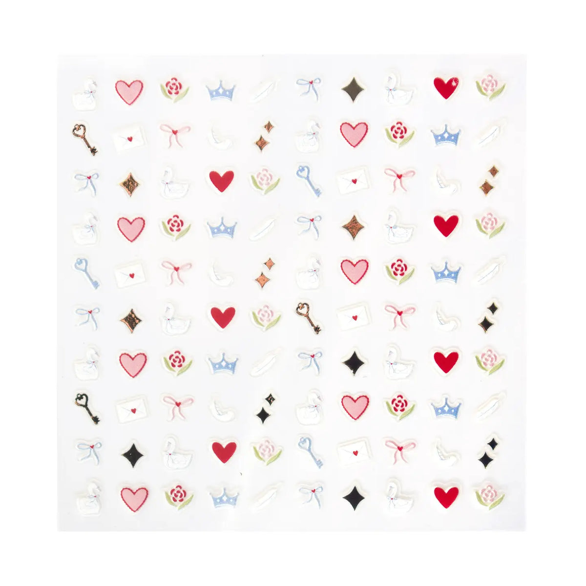 Love Birds Nail Stickers