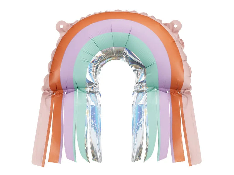 Foil Balloon Rainbow with Fringes