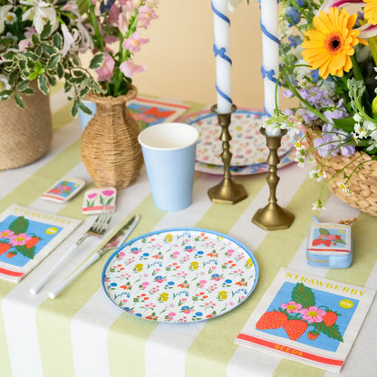 In Bloom Floral Dessert Plates