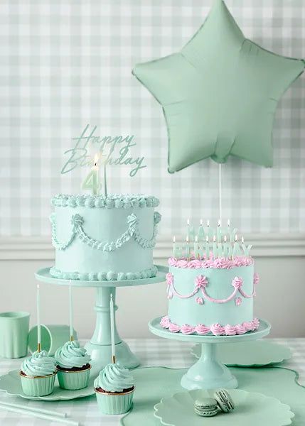 Foil Balloon Star Green