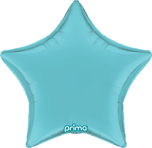 18" Light Blue Star