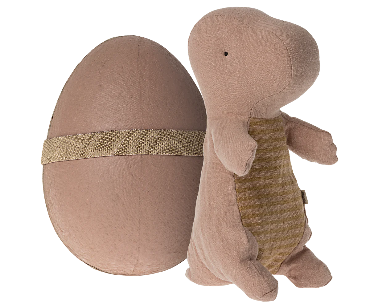 Gantosaurus in egg, Small - Old rose