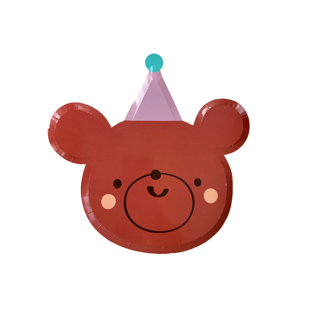 Little Celebrations Monkey Large Plates