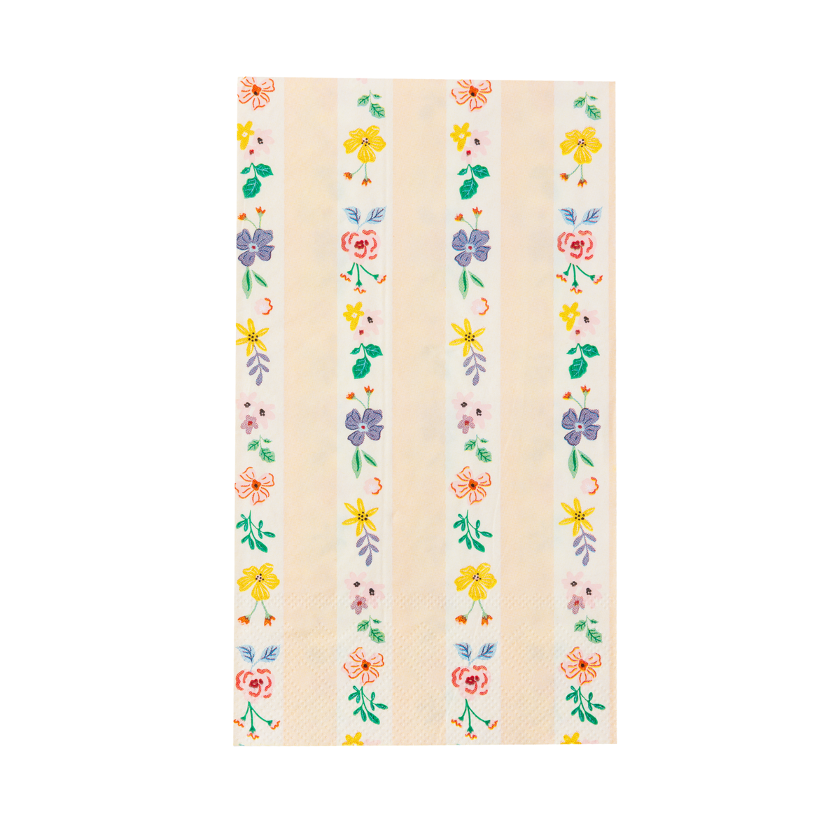 MULTICOLOR ELEGANT FLORAL GUEST TOWELS