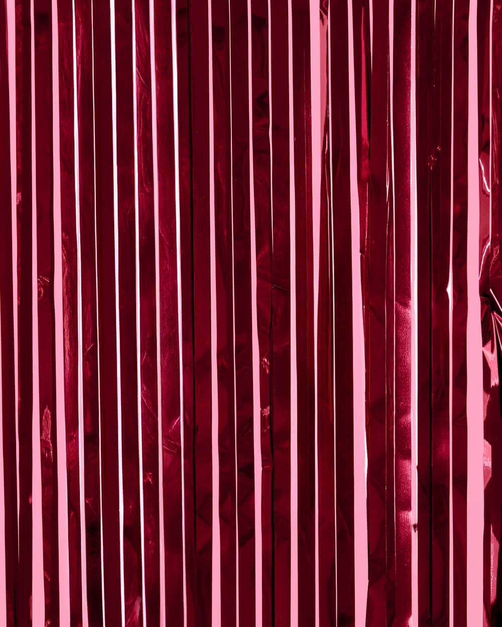 Merlot Curtain - set of 2 curtains, burgundy fringe, red