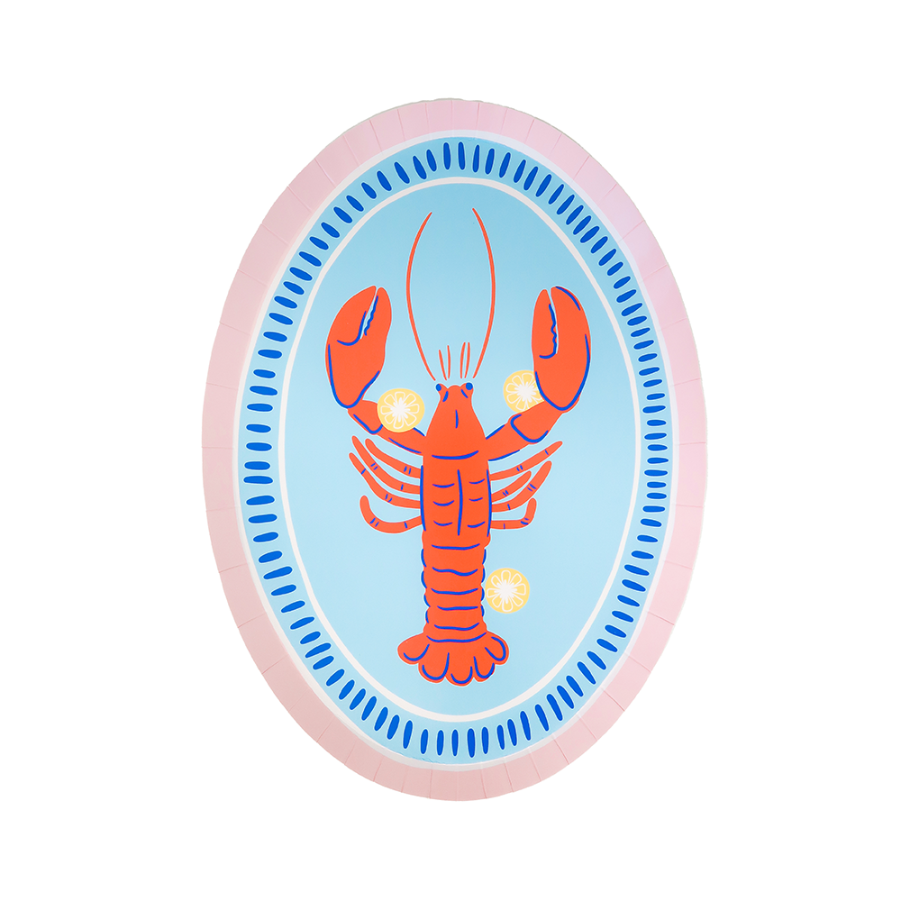 Le Dinner Lobster Platter Charger Plates
