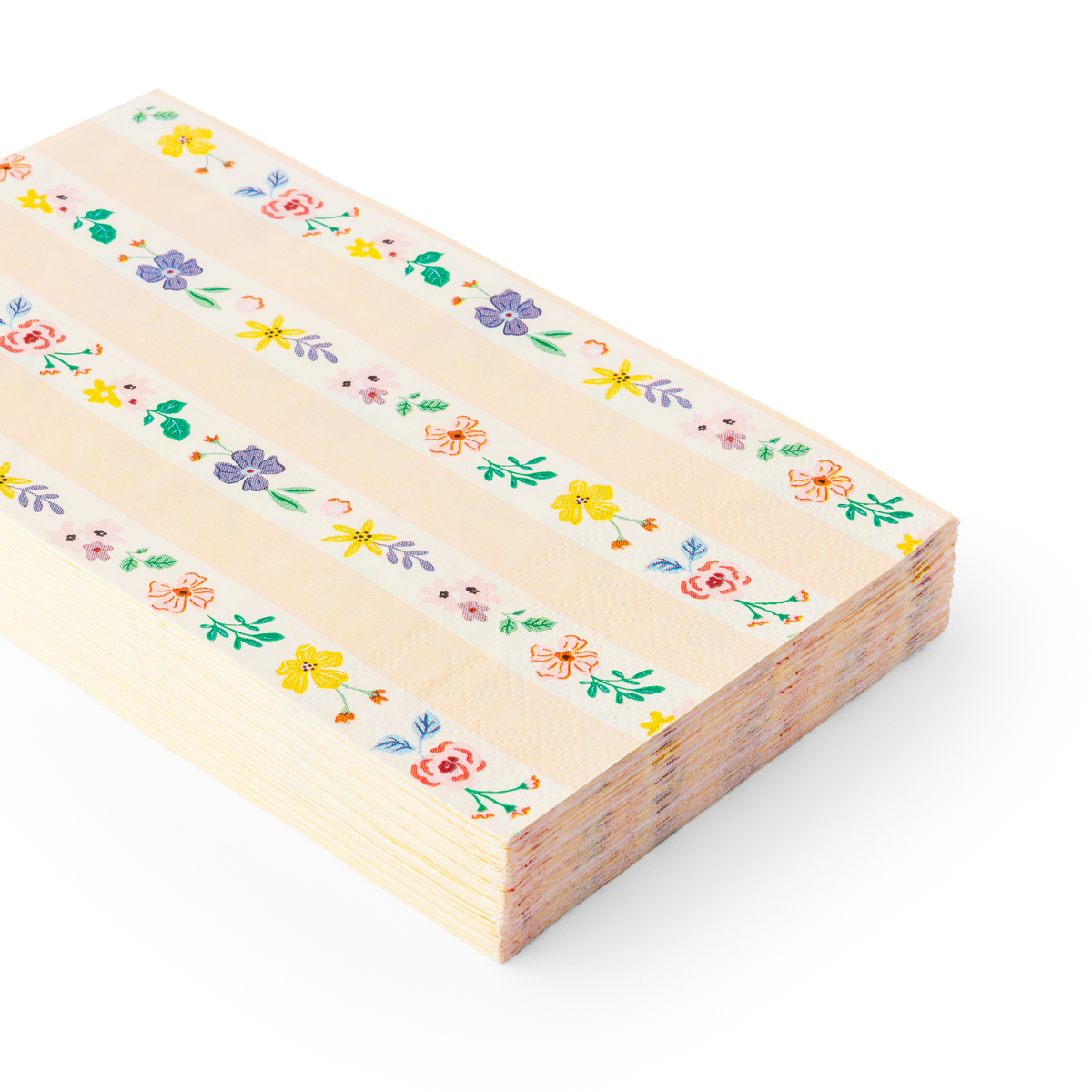 MULTICOLOR ELEGANT FLORAL GUEST TOWELS