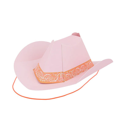Western Mini Party Hats (x 8)