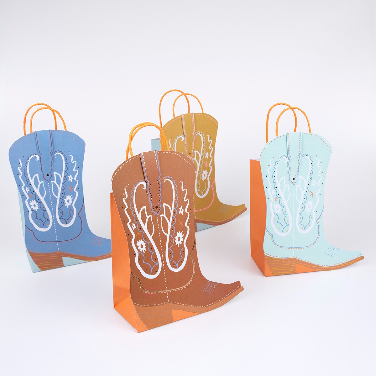 Western Party Bags (x 8)
