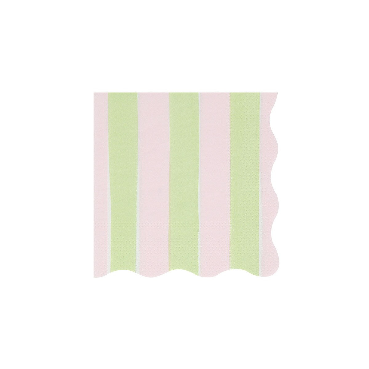 Pastel Stripe Small Napkins (x 16)