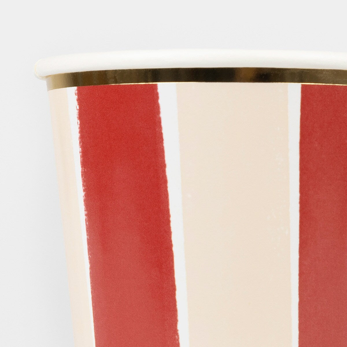 Fall Stripe Cups (x 8)