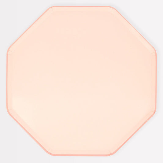 Ballet Slipper Pink Dinner Plates (x 8)