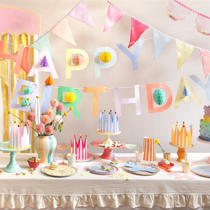 Bright Star Happy Birthday Large Napkins (x 16)