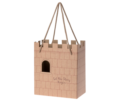 Paper Bag, Castle- Rose