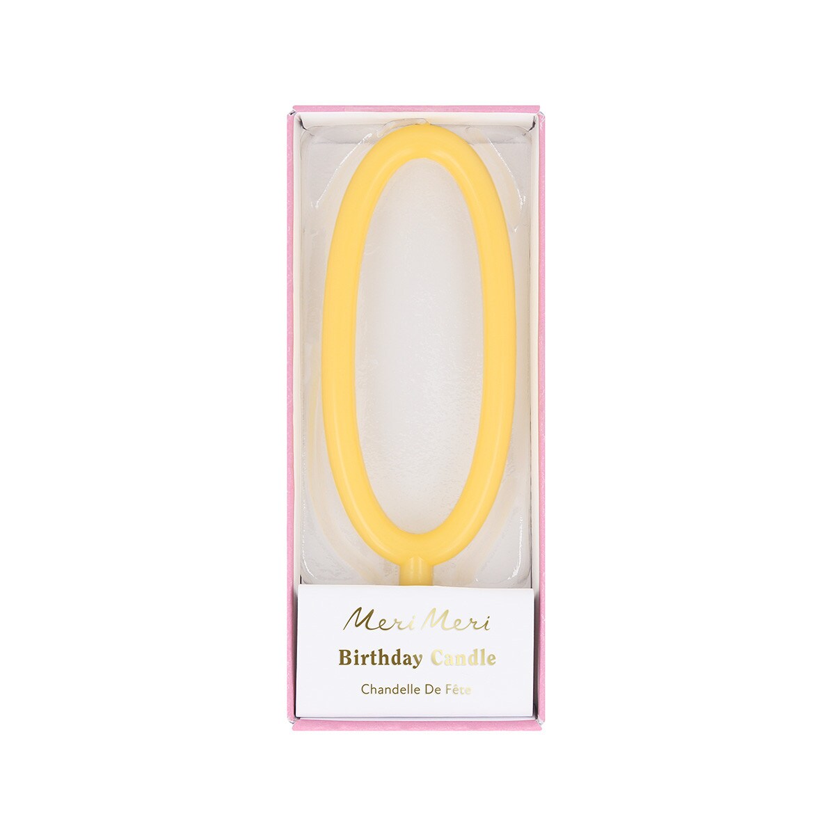 Slim Number Candle